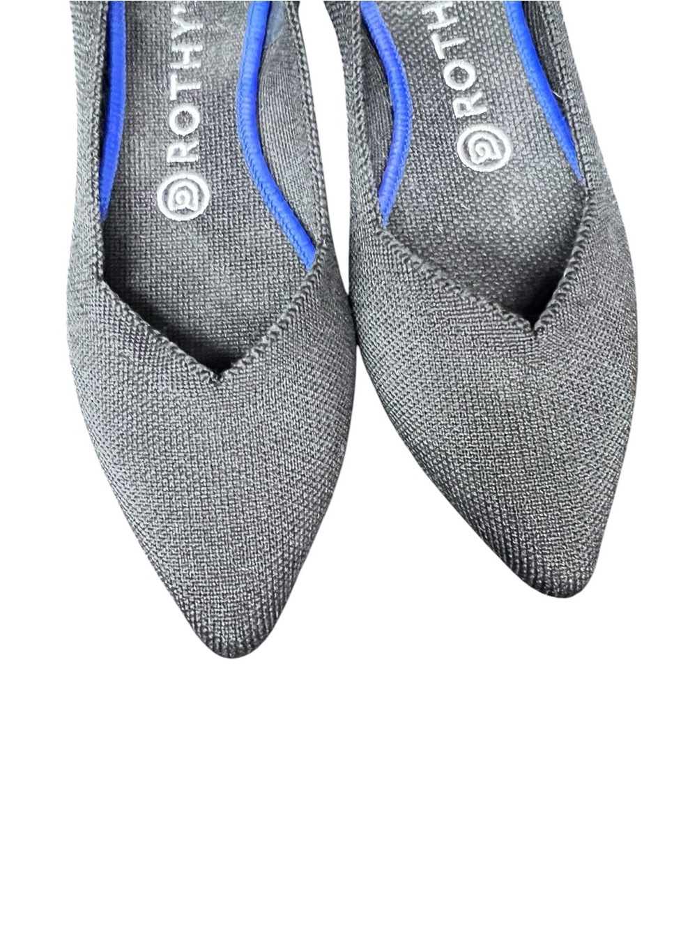 EUC Rothy’s Black Pointed Flats 7.5 - Picture 4 of 6